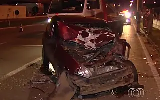Jovem embriagada foi presa  após atropelar operário