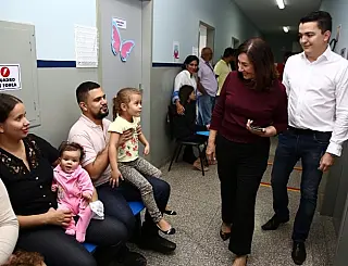 Ao ativar Policlínica Infantil, prefeita é chamada de 'mãe do PAI' em Dourados