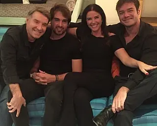 Luma sobre o ex-marido Eike: Imagens de um homem corajoso