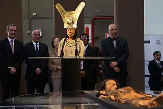 Rosto de antiga matriarca pré-Inca é revelada no Peru