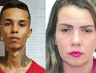 Mãe filho presos após atentado em conveniência