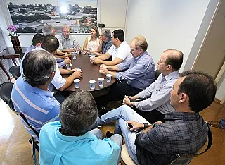 Geraldo visita vereadores e se coloca à disposição de Dourados