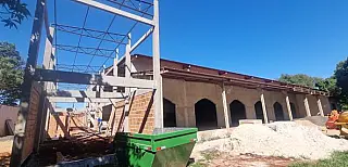 Obras da "nova" Casa Paraguaia entram em nova fase