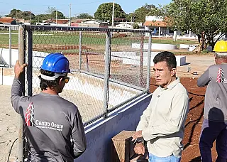 Marçal vistoria revitalização do parque Pelegrini