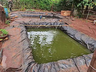 PMA autua borracheiro por pescar pequenos peixes para comércio