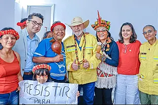 Lula vê esforços de Gleice Jane em mediar questão indígena