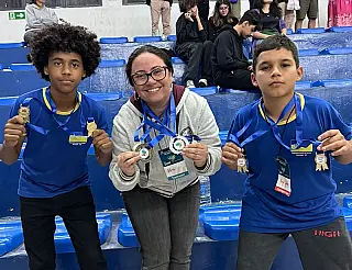Alunos do Município se destacam na Robótica