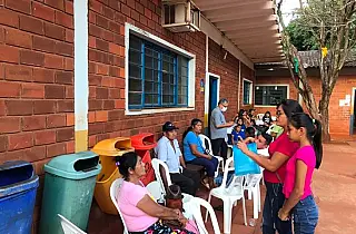 Ação social nas aldeias de Dourados fez mais de 200 RGs e aplicou mais de 150 vacinas
