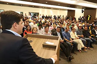Alan Guedes participa de posse da diretoria da Assomasul