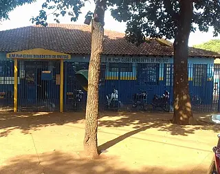 Promotor participa de evento em escola municipal