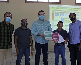 Prefeito se reúne com Associação de Produtores Orgânicos do MS