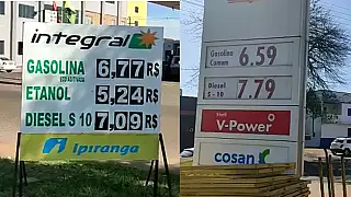 Com preços mais baixos que no Paraguai, postos do Brasil chegam a ficar sem combustível
