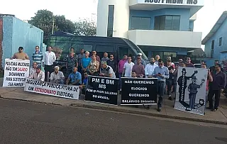 Policiamento decide parar por 24 horas no Estado e população fica à mercê