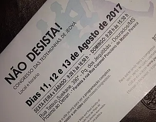 Testemunhas de Jeová realizam nova etapa da série de Congresso em Dourados