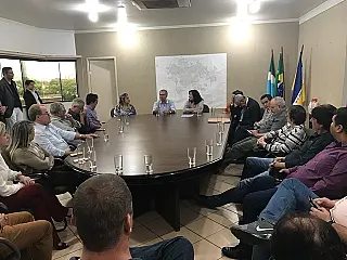 Reinaldo presta conta de meio bilhão de reais em investimentos para Dourados