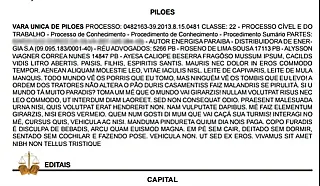 Diário Oficial de TJ da Paraíba publicou texto com 'línguagem de Mussum'