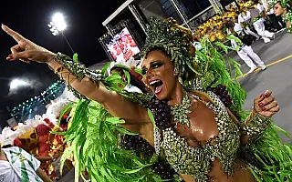 Mancha Verde abre a segunda noite do carnaval de São Paulo