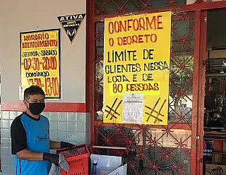 Procon confere se mercados estão cumprindo recomendações do MP