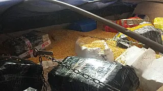 PF apreende mais de 10 toneladas de maconha em carga de milho