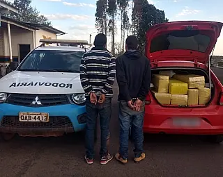 Jovens são presos com 682 quilos de maconha que viria para Dourados