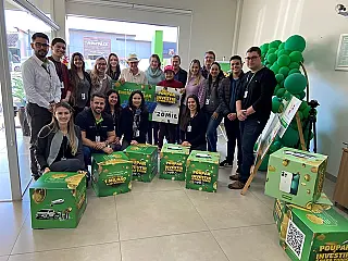 Cooperado de Iguatemi recebe prêmio do Sicredi