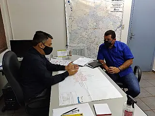 Vereador Olavo busca melhorias de serviços públicos na Semsur