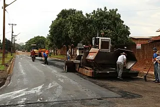 Murilo entrega neste sábado 92 mil metros de asfalto no Novo Horizonte