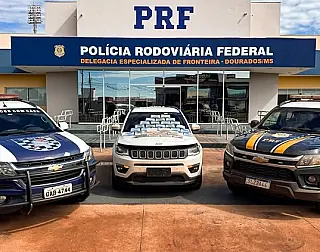 Jeep com 38 quilos de cocaína é apreendido