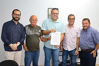Com assinatura de aditivo, Alan Guedes reforça parceria com Guarda Mirim