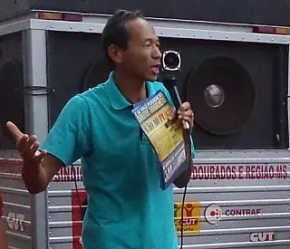 Vereador Elias Ishy apoia servidores da Caixa em Dia Nacional de Luta