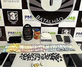 Mulheres são presas vendendo crack