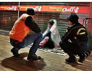 Guarda Municipal distribui cobertores nas ruas