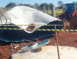 Geraldo cobra ação para recuperar caixa d'água da aldeia