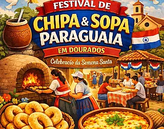 Festival de Chipa e Sopa Paraguaia na Semana Santa