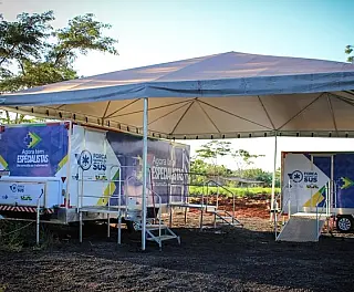 HU instala unidade móvel na aldeia Bororó