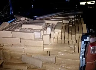 Só no feriado PM apreendeu quase 5 toneladas de maconha no Estado