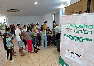 CadÚnico atende mais de 28 mil pessoas desde 2025