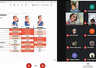 Diogo Castilho participa de live com escolas sobre medidas de proteção na volta às aulas