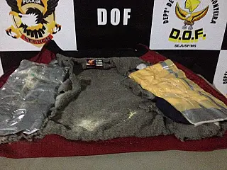 Paraguaia é presa com cocaína na blusa