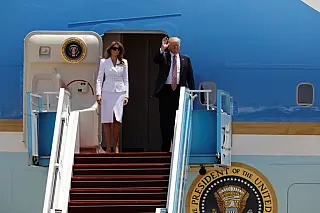 Trump chega a Israel nesta segunda após visitar a Arábia Saudita