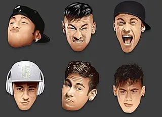 Neymar vai lançar linha de emojis