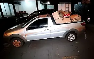 Polícia prende dois homens com 625,8 quilos de pasta base e cocaína