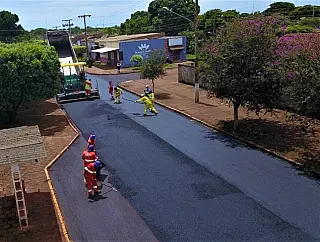 Governo atende Barbosinha com recuperação do asfalto nas linhas de ônibus de Dourados
