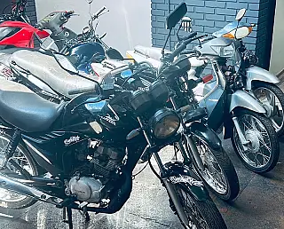 PM recupera 4 motos furtadas de garagem