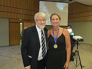 Douradense recebe prêmio de Educação Física em Brasília