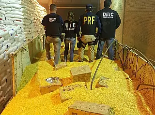 Carga de 1,1 tonelada de maconha que saiu de MS é apreendida em Santa Catarina