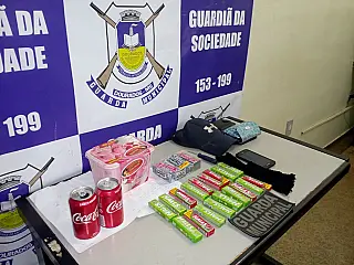 Guarda prende casal que praticou furtos na madrugada
