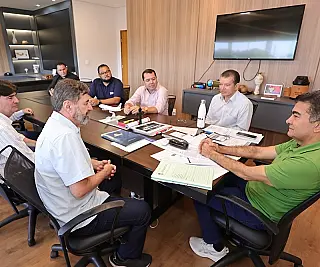 Novo presidente da Aced tem encontro com Marçal