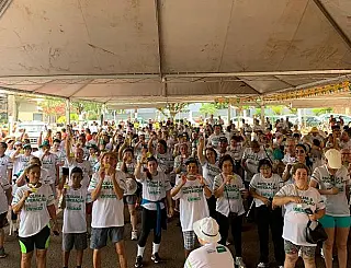 Viver Bem realiza Caminhada com sorteio de bicicletas