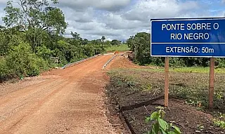 Rio Negro e Ribas do Rio Pardo: pontes de concreto em estradas vicinais dão logística ao campo